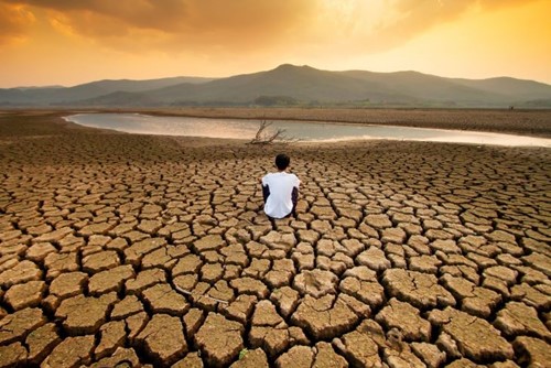 The reality of 4oC hotter means a lot more heatwaves, droughts, floods, storms and sea level rise. Photograph: iStock