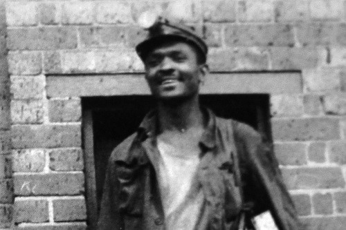 Rupert Meikle, coal miner 1950s. Photograph: Meikle family collection / Black Miners Museum Archives