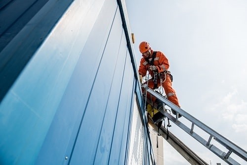 It is a myth to think that common sense is enough to work at height; common sense differs from person to person. Photograph: iStock/morfous