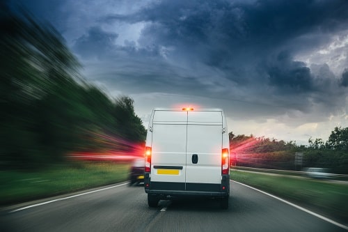 White Van Road Safety MED Istock Ristoarnaudov